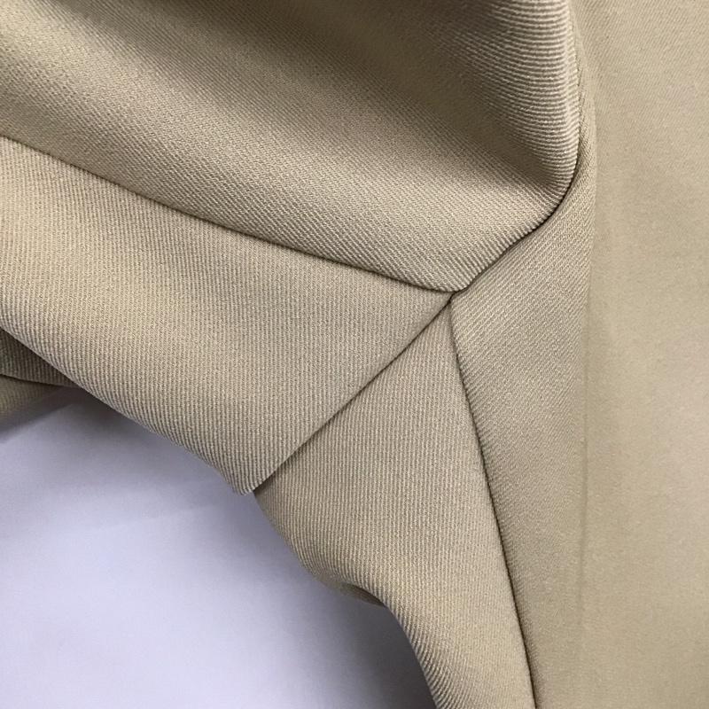 ミラオーウェン Mila Owen パンツ スラックス 09WFP222300 後ゴムテーパードパンツ 0 無地 ベージュ / ベージュ /  レディース USED 古着 中古 10129191