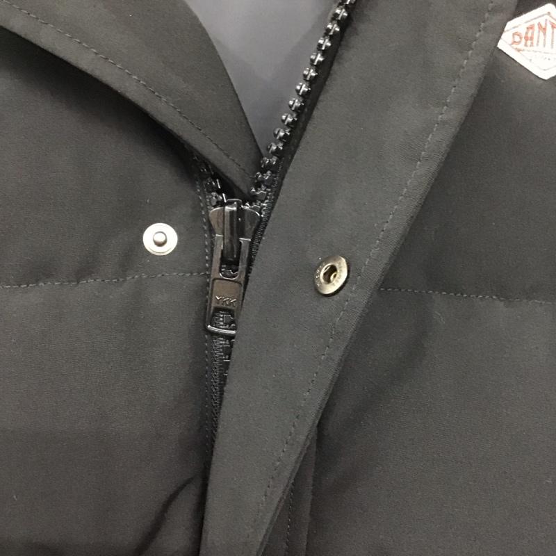 ダントン Danton ジャケット、上着 ダウンジャケット JD-8931 LAS ショートダウンコート フェザー 36 ロゴ、文字 黒 / ブラック /  レディース USED 古着 中古 10142308