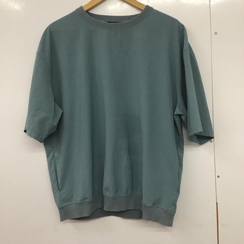 ビームス ハート BEAMS HEART Tシャツ 半袖 半袖カットソー プリントTシャツ クルーネックカットソー L 無地 青 / ブルー /  メンズ USED 古着 中古 10133505