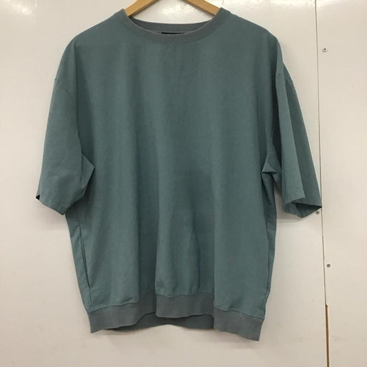 ビームス ハート BEAMS HEART Tシャツ 半袖 半袖カットソー プリントTシャツ クルーネックカットソー L 無地 青 / ブルー /  メンズ USED 古着 中古 10133505