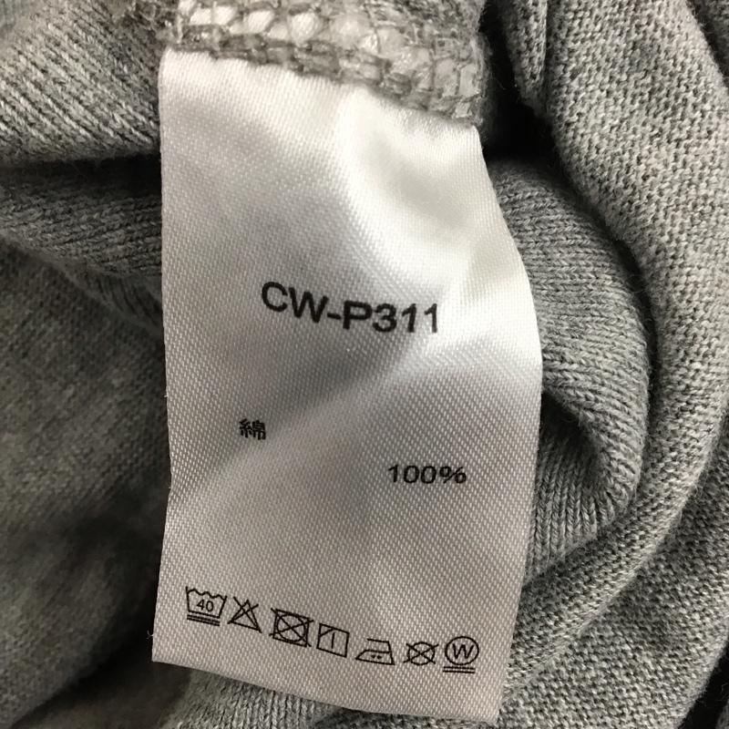 チャンピオン Champion ワンピース ひざ丈スカート CW-P311 REVERSE WEAVE 半袖 L ロゴ、文字 灰 / グレー /  レディース USED 古着 中古 10113812
