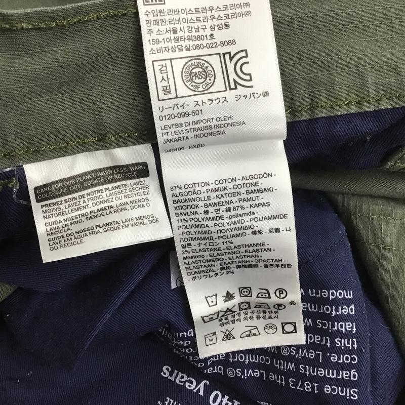 リーバイストラウスアンドコー Levi Strauss & co. パンツ ワークパンツ、ペインターパンツ ミリタリーパンツ カーゴパンツ ワイドパンツ ジーンズ 34 無地 カーキ / カーキ /  メンズ USED 古着 中古 10105580
