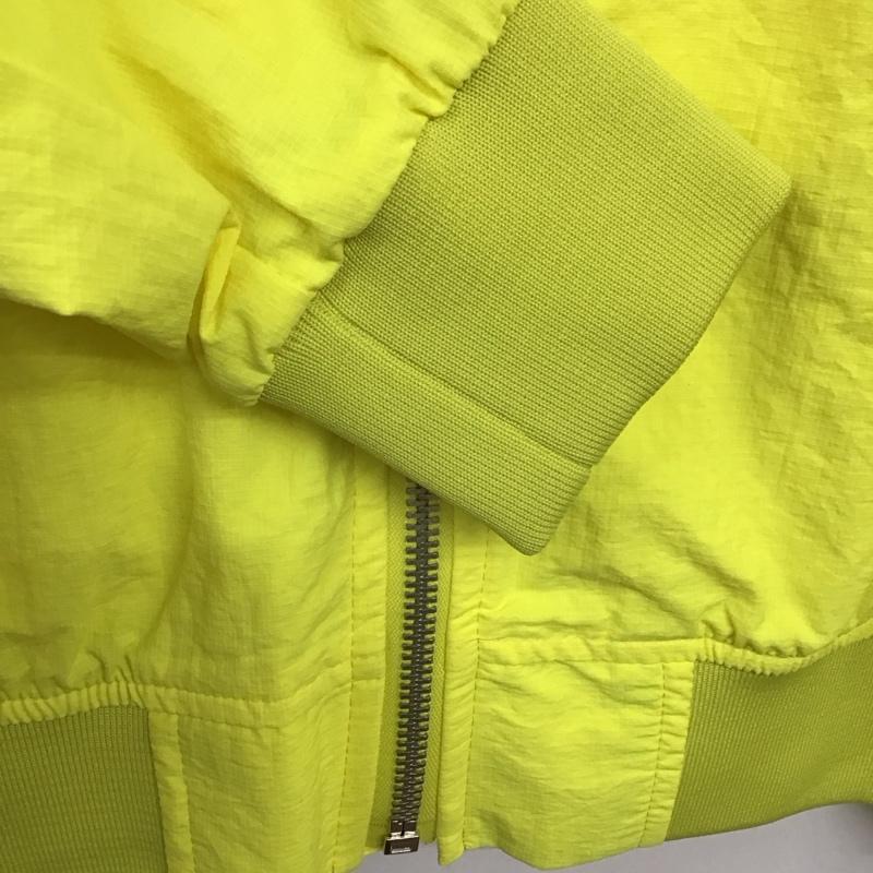 ザラ ZARA ジャケット、上着 ジャンパー、ブルゾン ジップアップジャケット ナイロンジャケット アウター S 無地 黄 / イエロー /  メンズ USED 古着 中古 10138544