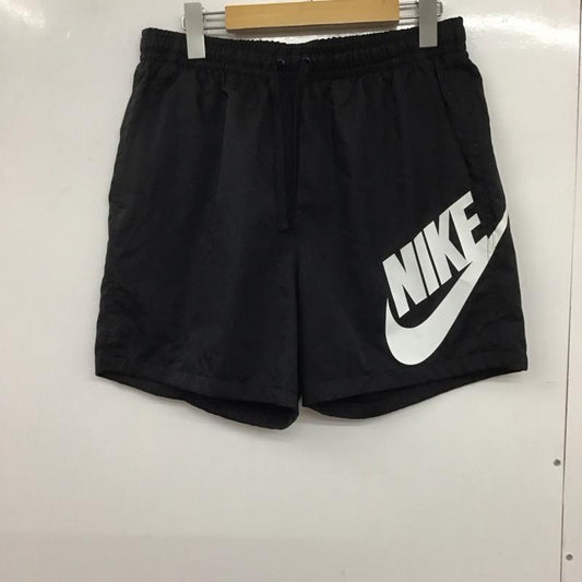 ナイキ NIKE パンツ ショートパンツ cv9303-010 ウーブンショートパンツハーフ スポーツウェア L ロゴ、文字 黒 / ブラック /  メンズ USED 古着 中古 10132325