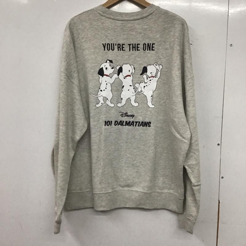 フリークスストア FREAK S STORE トレーナー 長袖 ダルメシアン S 無地 灰 / グレー /  メンズ USED 古着 中古 10144999