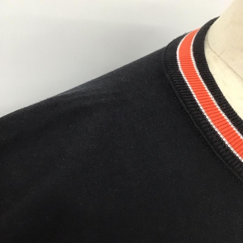 チャンピオン Champion Tシャツ 半袖 M ロゴ、文字 黒 / ブラック /  メンズ USED 古着 中古 10112004