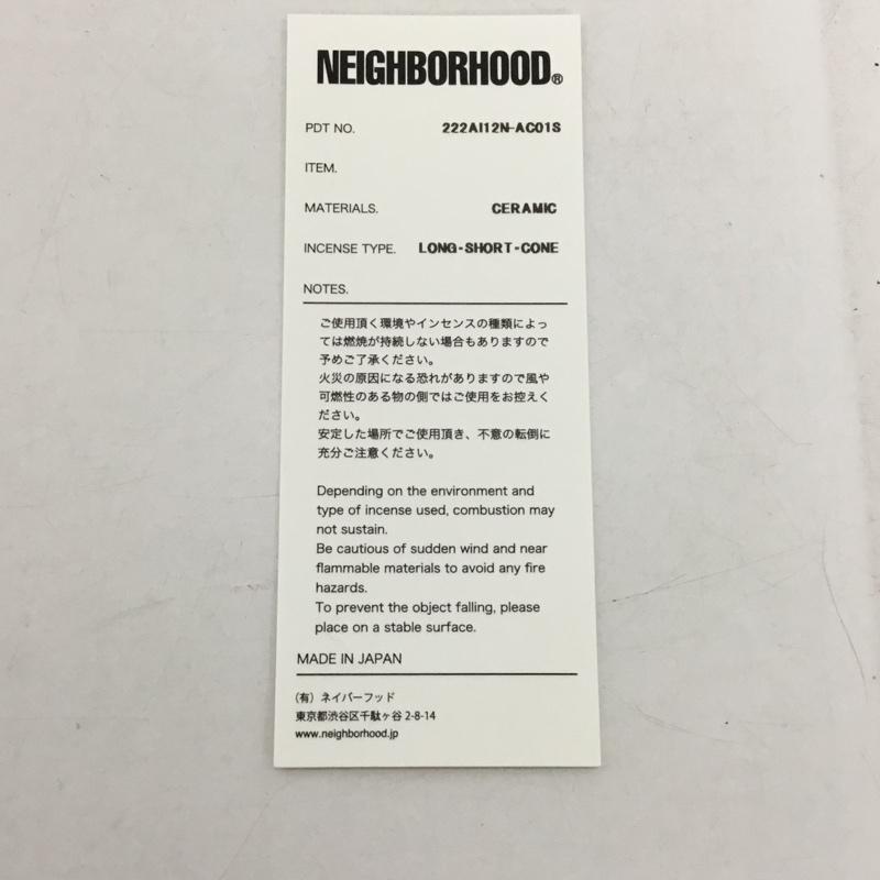 ネイバーフッド NEIGHBORHOOD ファッション小物 ファッション小物 Pharrell Williams お香立て 箱有 PW INCENSE CHAMBER.CE ロゴ、文字 マルチカラー / マルチカラー /  メンズ USED 古着 中古 10148858
