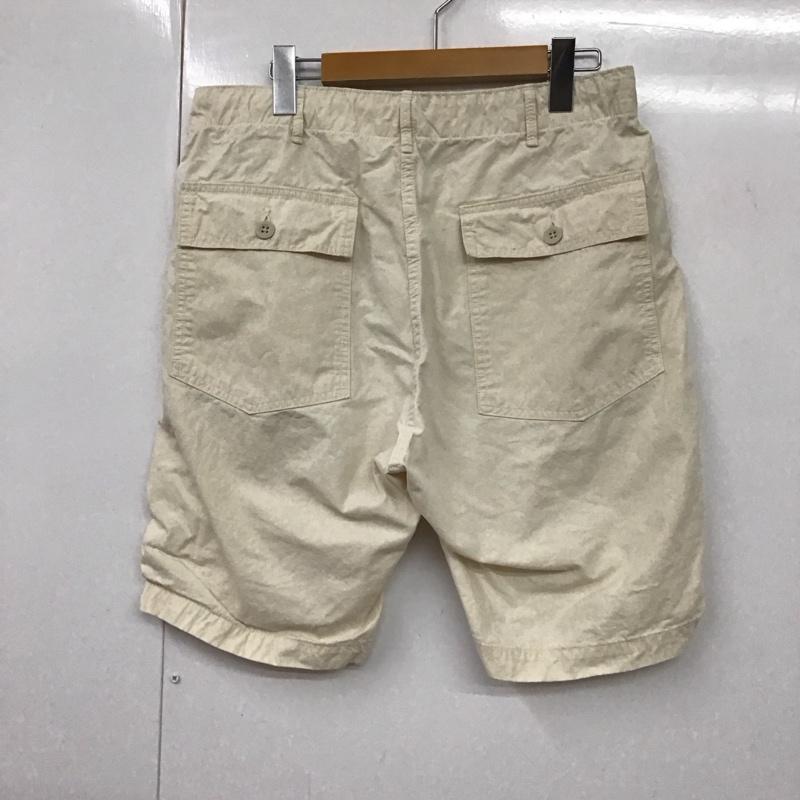 オアスロウ orSlow パンツ ショートパンツ ショートパンツ ハーフパンツ カジュアルパンツ 2 無地 白 / ホワイト /  メンズ USED 古着 中古 10130648