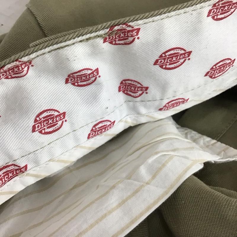 ディッキーズ Dickies パンツ ショートパンツ UL891H3 61cm ロゴ、文字 ベージュ / ベージュ /  レディース USED 古着 中古 10117231