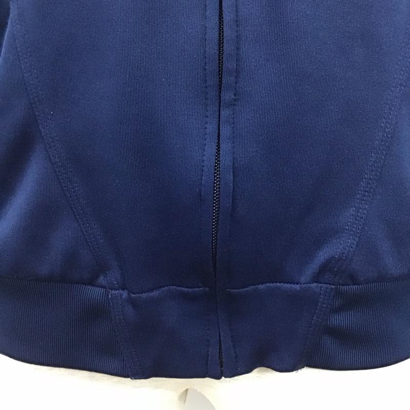 アディダス adidas ジャケット、上着 ジャケット、ブレザー ジップアップジャケット ジャンパー ジャケット カジュアルジャケット アウター L ロゴ、文字 紺 / ネイビー / X 緑 / グリーン /  メンズ USED 古着 中古 10124765