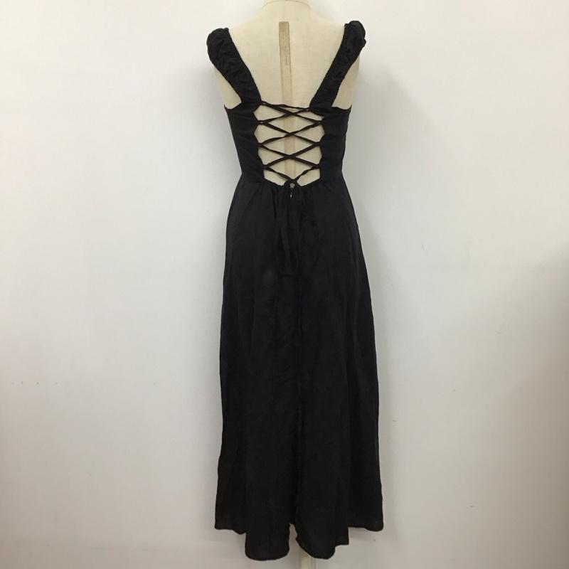 ZARA - ZARA ジッパー ポプリン ワンピース XL ロング