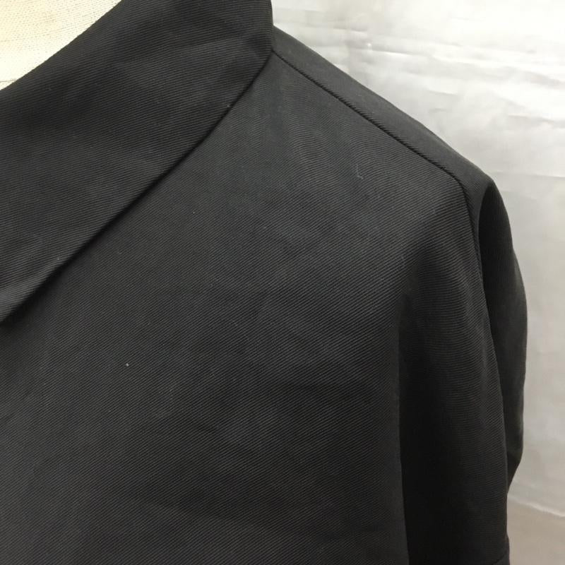 ザラ ZARA シャツ、ブラウス 長袖 長袖シャツ カラーシャツ ポケットシャツ 長袖カットソー XS 無地 黒 / ブラック /  レディース USED 古着 中古 10115794