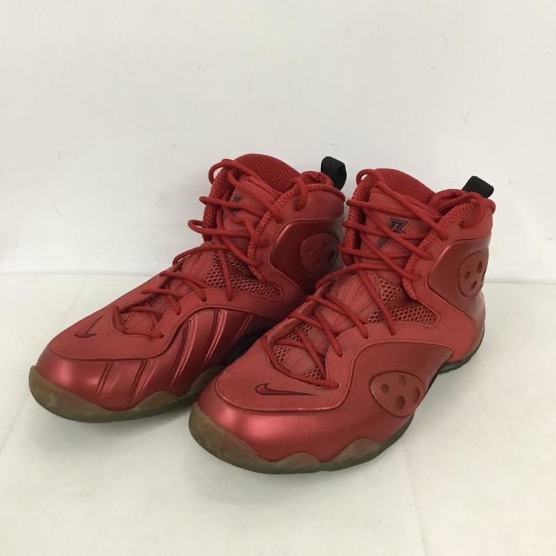 ナイキ NIKE スニーカー スニーカー 472688-601 ZOOM ROOKIE LWP 28cm 28.0cm ワンポイント 赤 / レッド /  メンズ USED 古着 中古 10131019