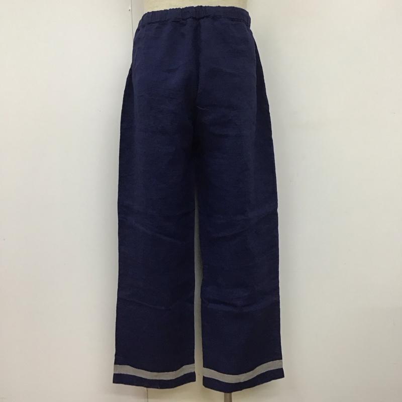 フォーティーファイブアールピーエム 45RPM パンツ ワークパンツ、ペインターパンツ リネンパンツ ワイドパンツ カジュアルパンツ 4 無地 紺 / ネイビー /  メンズ USED 古着 中古 10111477