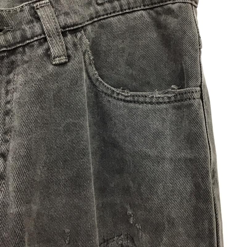 ルードギャラリー RUDE GALLERY パンツ デニム、ジーンズ デニムパンツ スリムパンツ ジーンズ 32インチ 無地 黒 / ブラック /  メンズ USED 古着 中古 10117842