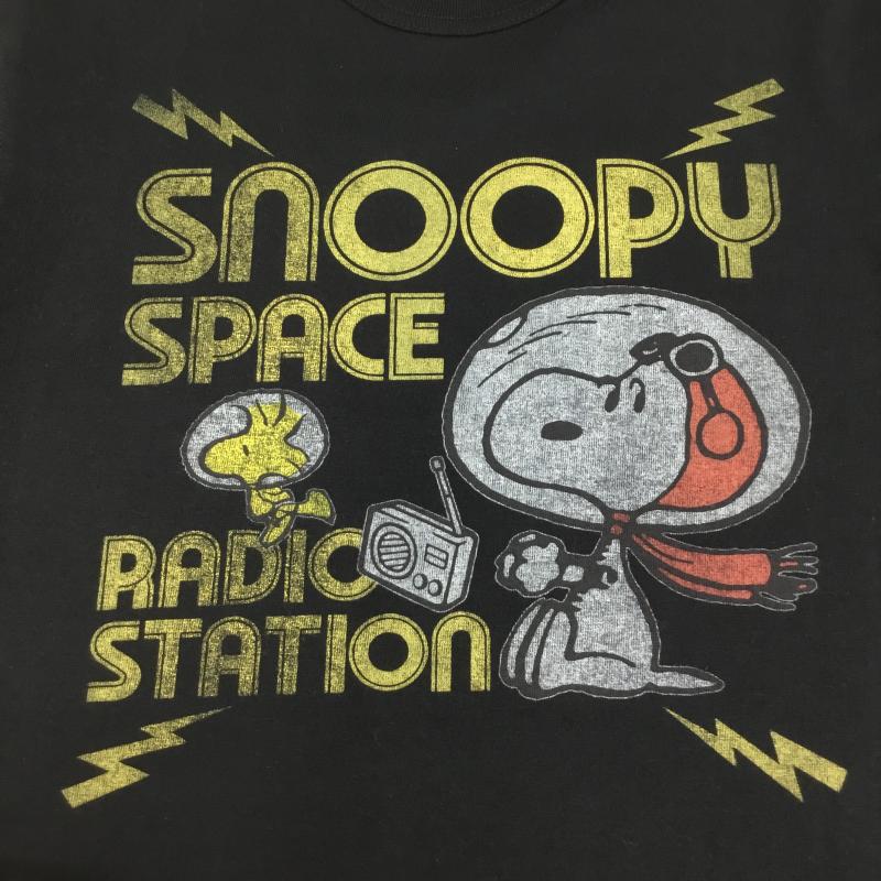 トイズマッコイ TOYS McCOY Tシャツ 半袖 TMC2441 SNOOPY TEE SPACE RADIO STATION S キャラクター 黒 / ブラック / X 黄 / イエロー / X 橙 / オレンジ / X 白 / ホワイト /  メンズ USED 古着 中古 10128856