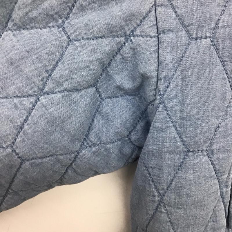 ザラ ZARA ジャケット、上着 ジャケット、ブレザー キルティングジャケット S 無地 水色 / ライトブルー /  レディース USED 古着 中古 10148706