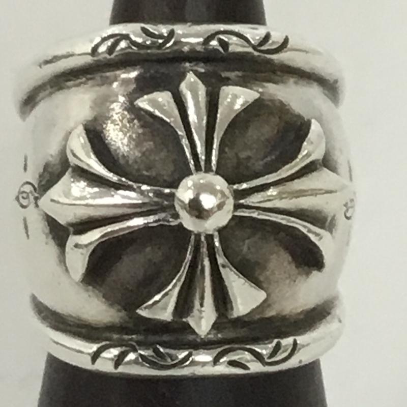 ゴッドサイズ GODSIZE アクセサリー 指輪 クロスリング 16号  銀 / シルバー /  メンズ USED 古着 中古 10130781