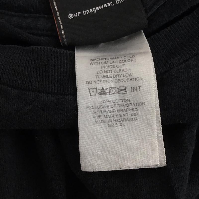 ハーレーダビッドソン Harley-Davidson Tシャツ 半袖 半袖カットソー プリントTシャツ クルーネックカットソー 古着 XL ロゴ、文字 黒 / ブラック /  メンズ USED 古着 中古 10140966