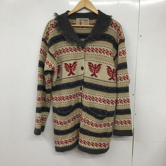 古着 USED カーディガン 長袖 BETTYS BLUE 9  マルチカラー / マルチカラー /  レディース USED 古着 中古 10133890