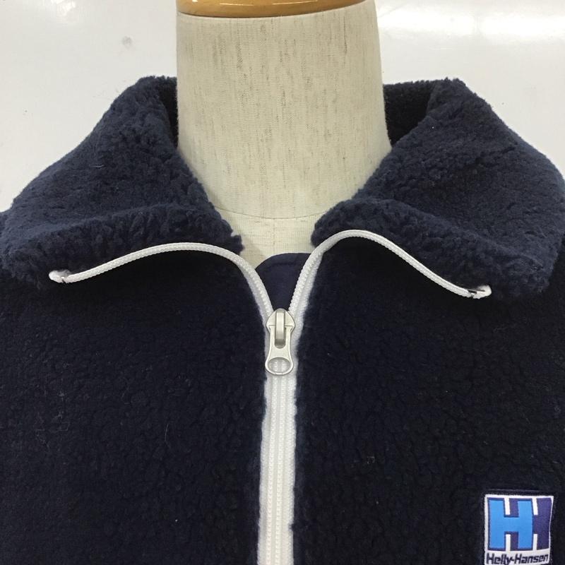ヘリーハンセン HELLY HANSEN ジャケット、上着 ジャンパー、ブルゾン hh51254 FIBERPILEJACKET ジップアップジャケット フリースアウター ラグラン L ロゴ、文字 赤 / レッド / X 紺 / ネイビー /  メンズ USED 古着 中古 10107769