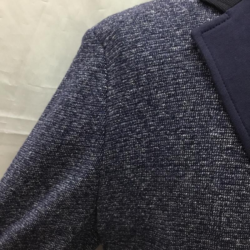 コムデギャルソン・ジュンヤワタナベマン COMME des GARCONS JUNYA WATANABE MAN ジャケット、上着 ジャケット、ブレザー ws-j014 2017SSエルボーパッチジャケット 長袖ジャケット アウター S 無地 紺 / ネイビー /  メンズ USED 古着 中古 10116140