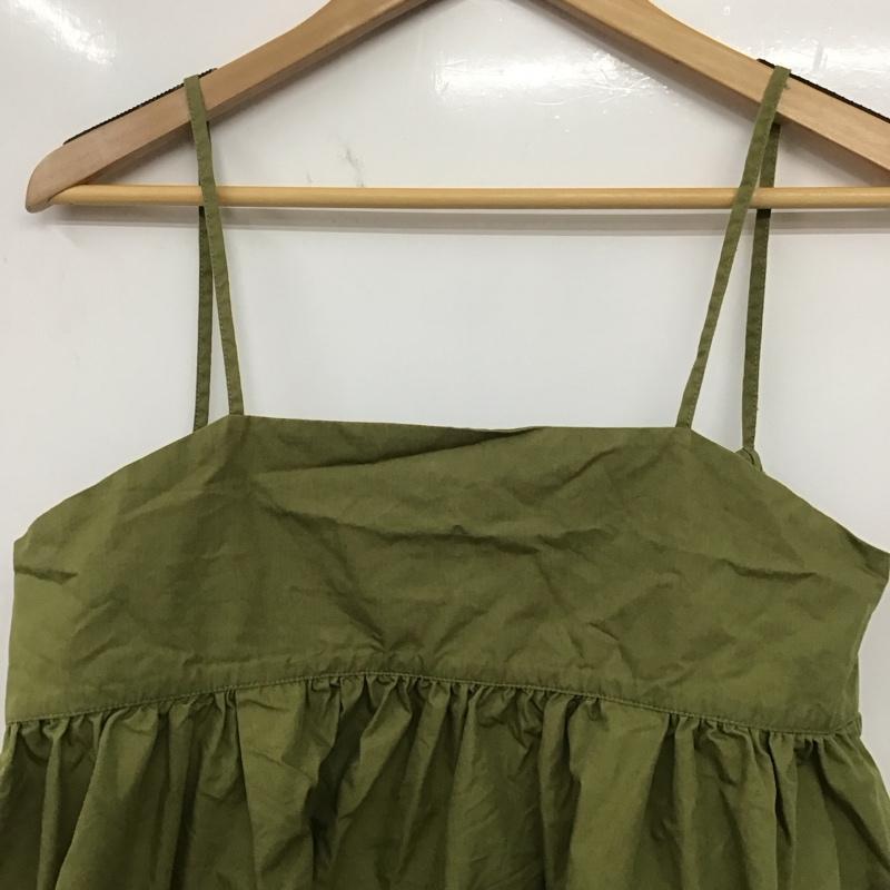 ローリーズファーム LOWRYS FARM キャミソール キャミソール FREE 無地 カーキ / カーキ /  レディース USED 古着 中古 10134649