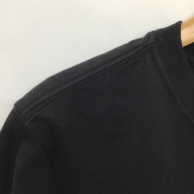 ポールスミス Paul Smith Tシャツ 半袖 半袖カットソー プリントTシャツ クルーネックカットソー L プリント 黒 / ブラック /  メンズ USED 古着 中古 10135747