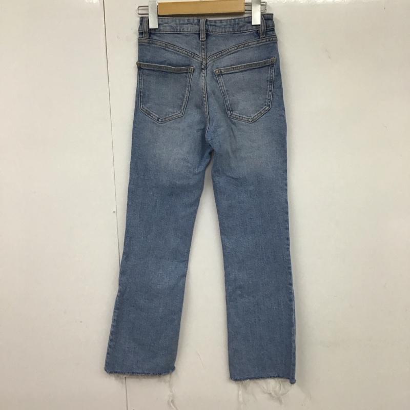 ザラ ZARA パンツ デニム、ジーンズ 32インチ 無地 水色 / ライトブルー /  レディース USED 古着 中古 10131858