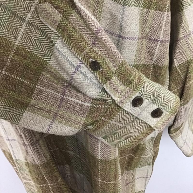ローリーズファーム LOWRYS FARM シャツ、ブラウス 長袖 LF621262AD ヘリンボーンチェックシャツ FREE チェック マルチカラー / マルチカラー /  レディース USED 古着 中古 10107977