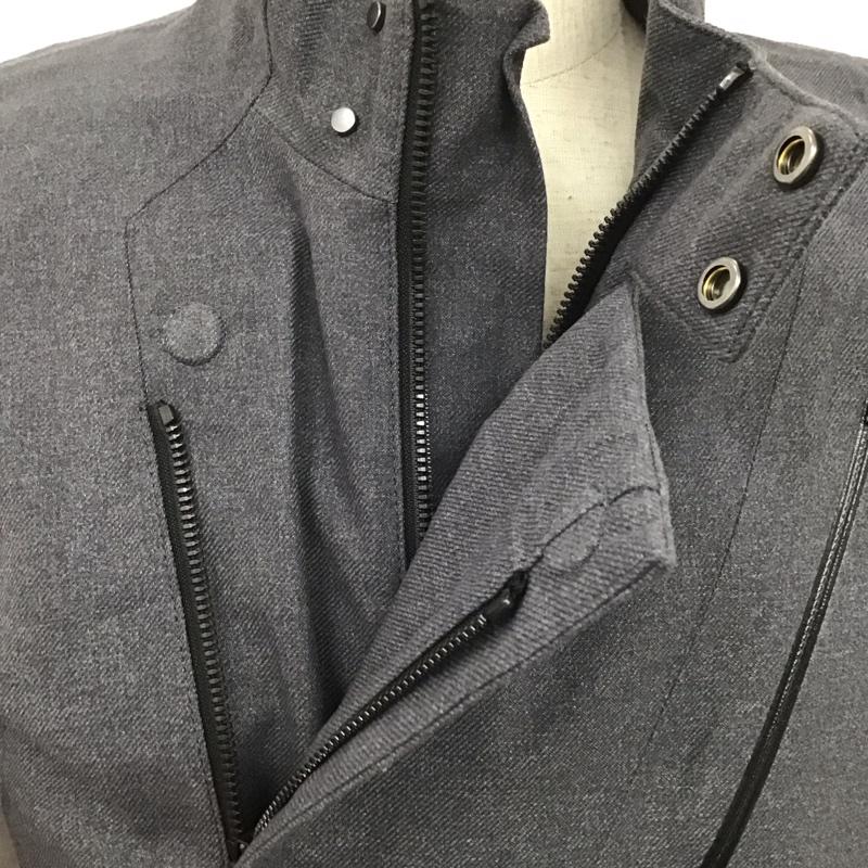 ゴールドウィン GOLDWIN ジャケット、上着 ジャケット、ブレザー gsm52050 RidingJacketGORE-TEX ジップアップジャケット スタンドカラージャケット S 無地 灰 / グレー /  メンズ USED 古着 中古 10106325