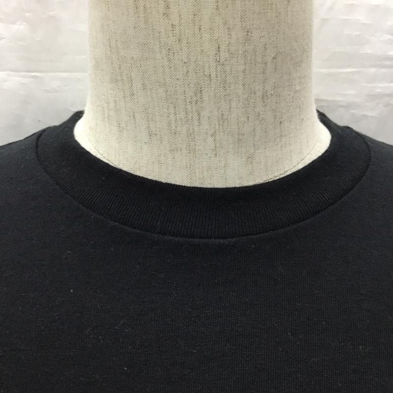 アベイシングエイプ A BATHING APE Tシャツ 半袖 L 無地 黒 / ブラック /  メンズ USED 古着 中古 10121702