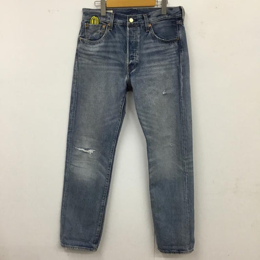リーバイストラウスアンドコー Levi Strauss & co. パンツ デニム、ジーンズ デニムパンツ ストレートパンツ ワイドパンツ カジュアルパンツ 32インチ プリント インディゴ / インディゴ /  メンズ USED 古着 中古 10116605