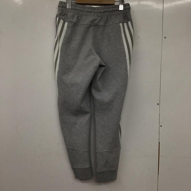 アディダス adidas パンツ ワークパンツ、ペインターパンツ ワイドパンツ カジュアルパンツ ワークパンツ ロゴ、文字 灰 / グレー /  メンズ USED 古着 中古 10133744