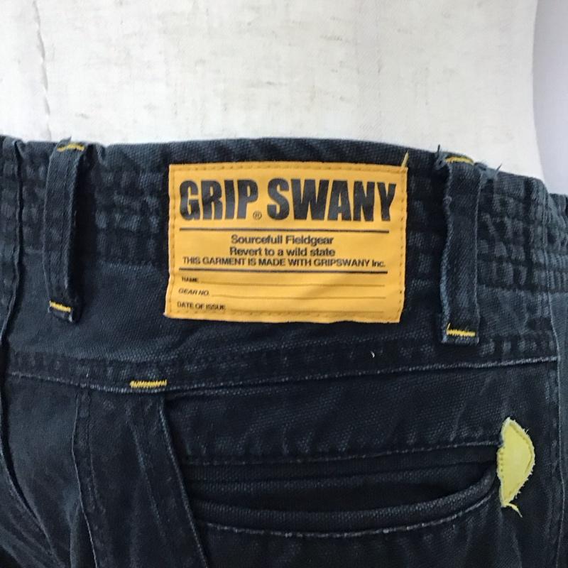 グリップスワニー GRIP SWANY パンツ ワークパンツ、ペインターパンツ GSP-12 WORK PANTS2 S 無地 紺 / ネイビー /  メンズ USED 古着 中古 10119157