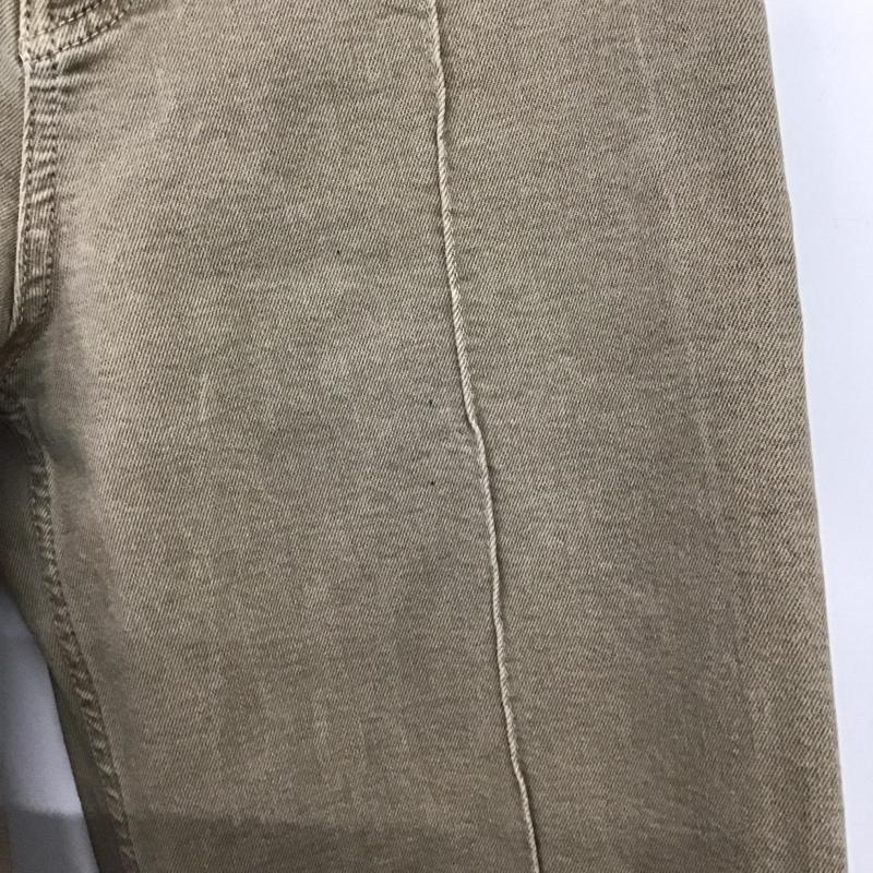 ザラ ZARA パンツ デニム、ジーンズ 8246 060 718 ハイウエスト フレア 無地 茶 / ブラウン /  レディース USED 古着 中古 10146609