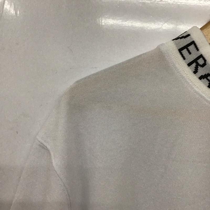 ニューエラ NEW ERA カットソー 半袖 半袖カットソー プリントTシャツ スタンドネックカットソー XL プリント 白 / ホワイト /  メンズ USED 古着 中古 10132346