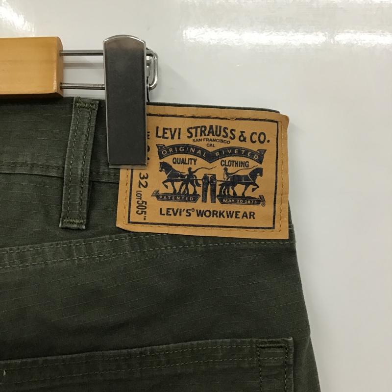 リーバイストラウスアンドコー Levi Strauss & co. パンツ ワークパンツ、ペインターパンツ ミリタリーパンツ カーゴパンツ ワイドパンツ ジーンズ 34 無地 カーキ / カーキ /  メンズ USED 古着 中古 10105580