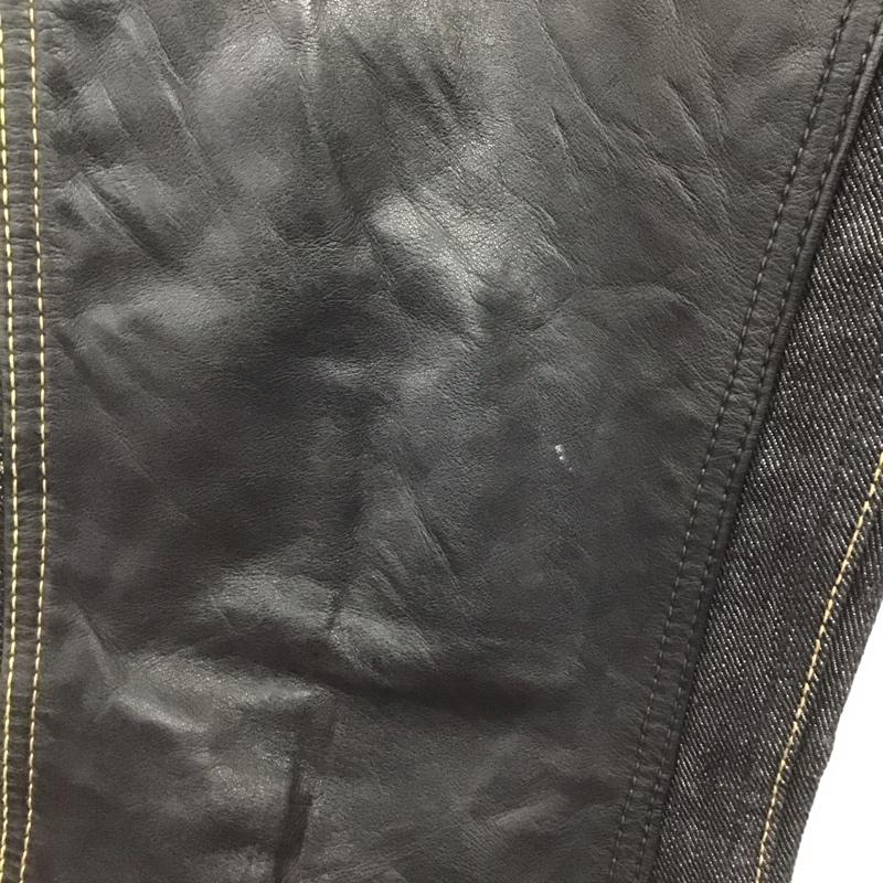 レッドムーン REDMOON パンツ デニム、ジーンズ デニムパンツ スリムパンツ カジュアルパンツ 無地 黒 / ブラック /  メンズ USED 古着 中古 10145302