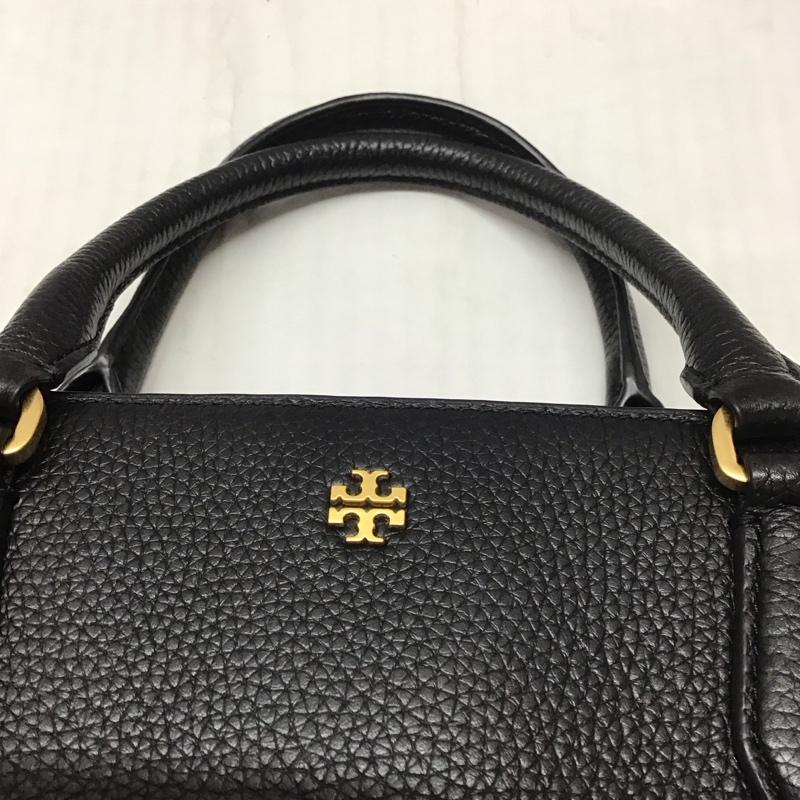 トリーバーチ TORY BURCH トートバッグ トートバッグ 10010539 ハンドバッグ ワンポイント 黒 / ブラック /  レディース USED 古着 中古 10113359