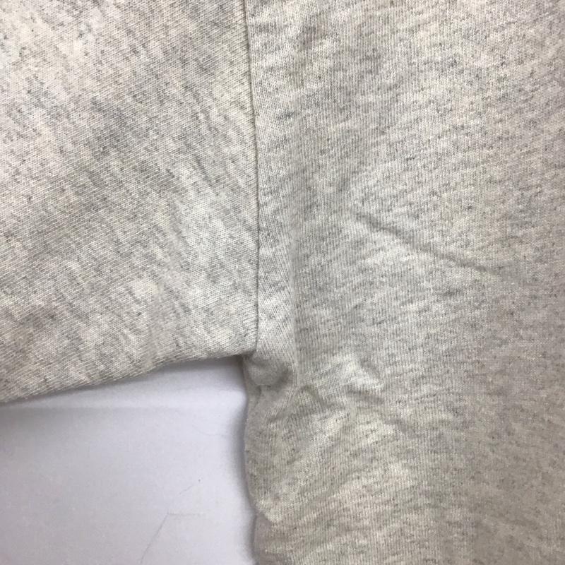 ニコアンド niko and... Tシャツ 半袖 M ロゴ、文字 X プリント 灰 / グレー /  レディース USED 古着 中古 10150853