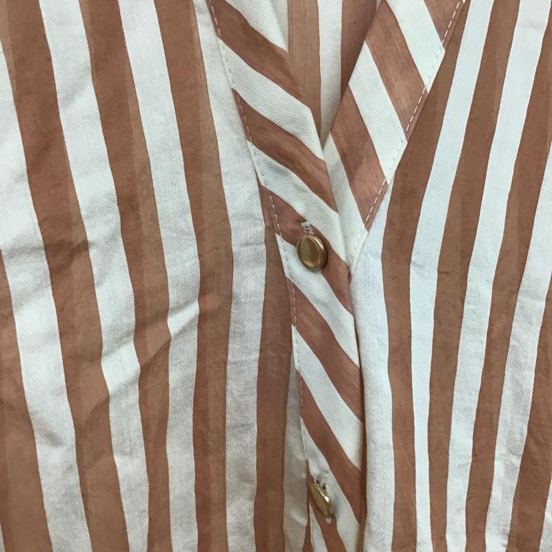 ザラ ZARA シャツ、ブラウス 長袖 XS ストライプ マルチカラー / マルチカラー /  レディース USED 古着 中古 10136661