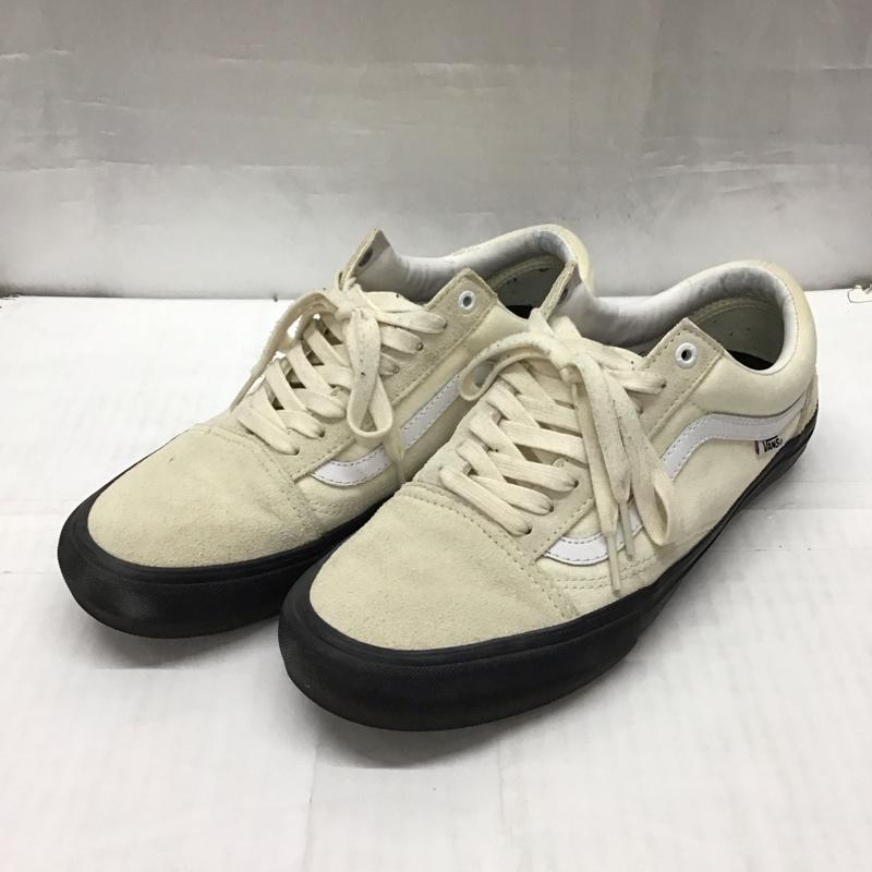 バンズ VANS スニーカー スニーカー 721454 ローカット 28.5cm 28.5cm ロゴ、文字 アイボリー / アイボリー /  メンズ USED 古着 中古 10115827