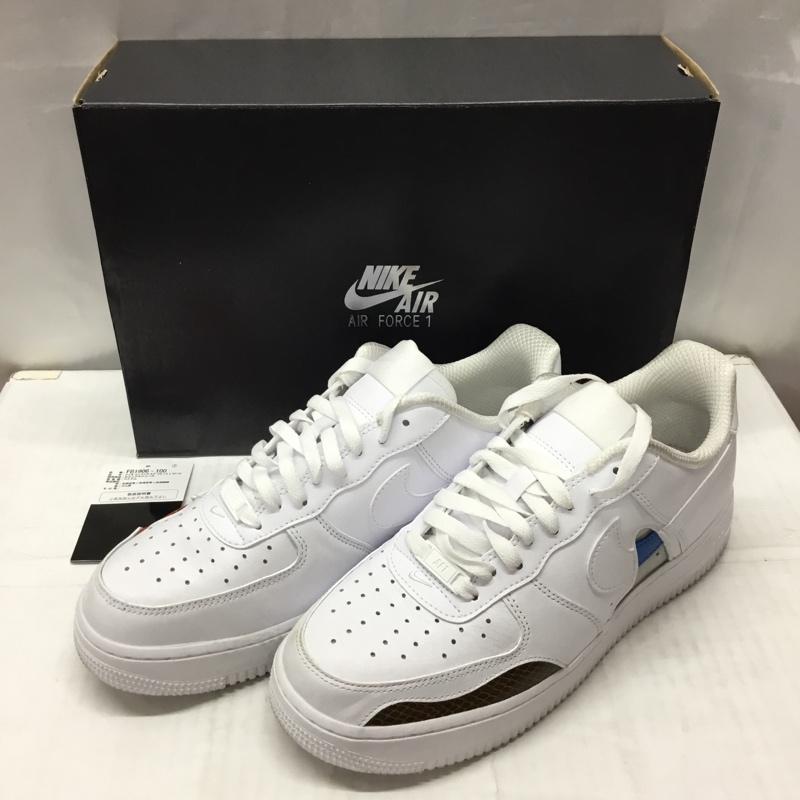 ナイキ NIKE スニーカー スニーカー FB1906 100 WMNS AIR FORCE 1 07 LX 27.5cm 箱有 27.5cm ロゴ、文字 白 / ホワイト /  メンズ USED 古着 中古 10111963