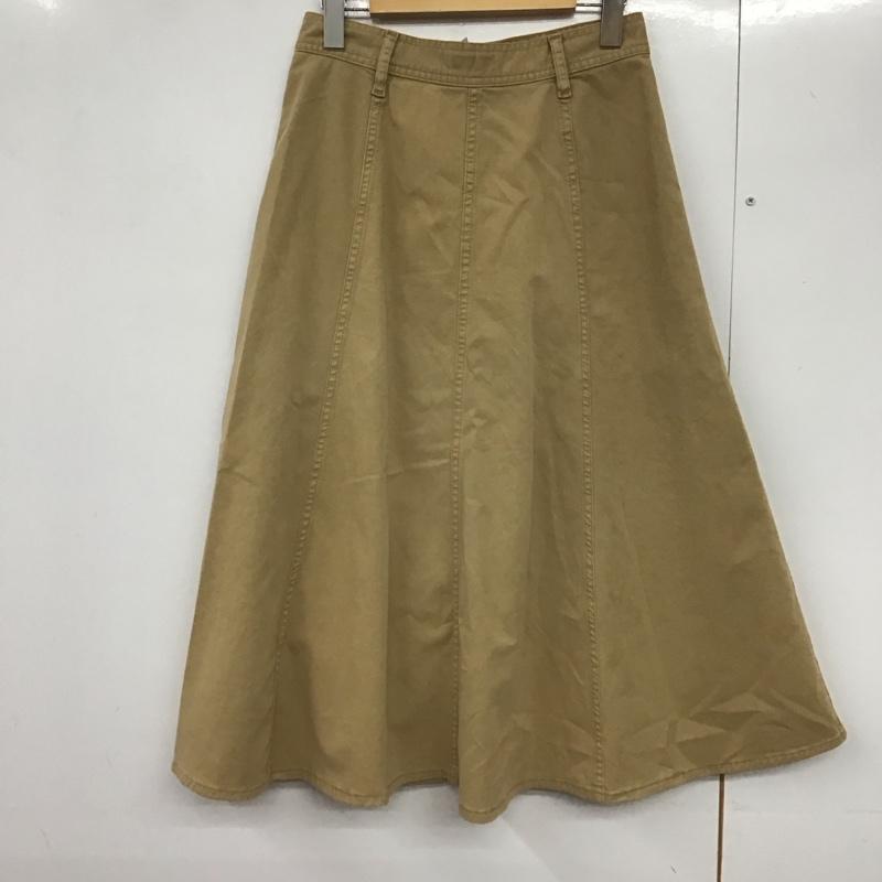ポロバイラルフローレン Polo by RALPH LAUREN スカート ロングスカート 2 無地 ベージュ / ベージュ /  レディース USED 古着 中古 10142912