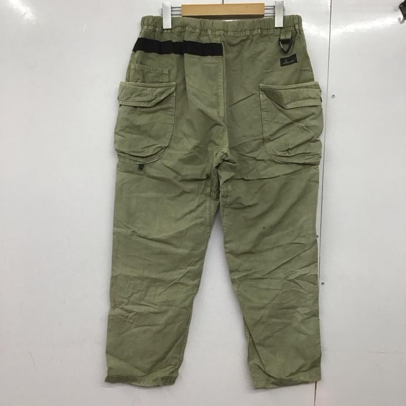 ゴーヘンプ GOHEMP パンツ ワークパンツ、ペインターパンツ カーゴパンツ M ロゴ、文字 カーキ / カーキ /  メンズ USED 古着 中古 10144052
