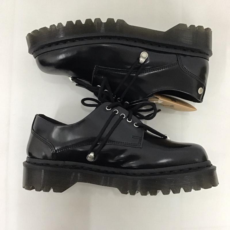 ドクターマーチン Dr.Martens 革靴 革靴 Zeffir51 5ホール UK6 箱有 US：7 無地 黒 / ブラック /  メンズ USED 古着 中古 10123168