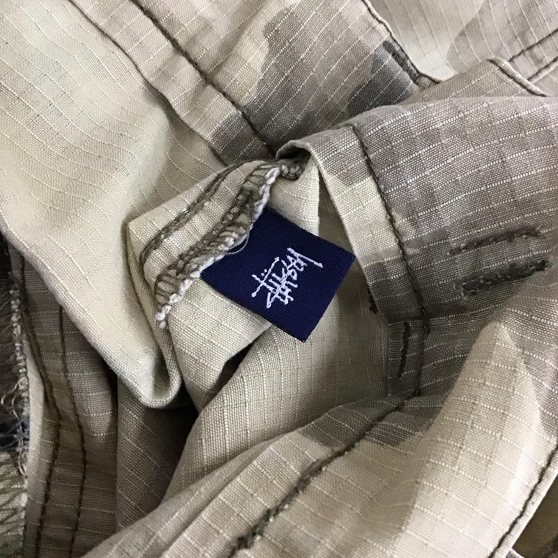 ステューシー STUSSY パンツ ワークパンツ、ペインターパンツ ミリタリーパンツ ワイドパンツ カジュアルパンツ ストレートパンツ 31インチ カモフラージュ柄・迷彩 マルチカラー / マルチカラー /  メンズ USED 古着 中古 10117117