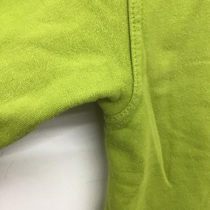 チャムス CHUMS トレーナー 長袖 裏起毛 ショールカラー スウェット M ワンポイント 薄緑 / ライトグリーン /  メンズ USED 古着 中古 10139508