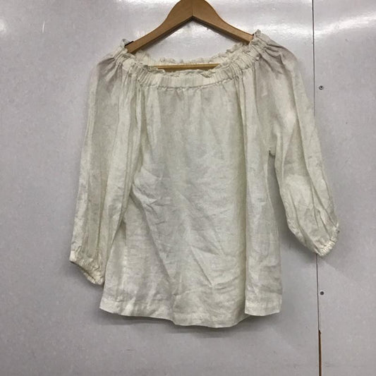 ジャーナルスタンダード JOURNAL STANDARD カットソー 長袖 無地 白 / ホワイト /  レディース USED 古着 中古 10140495